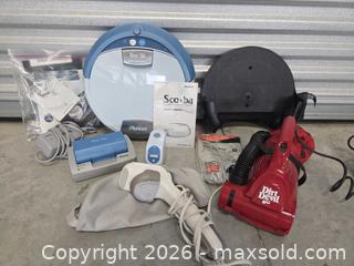 MaxSold Auction: iRobot Scooba, Dirt Devil Hand Vac & Rowenta Steamer Lot - Cypress(Texas, USA) PARTNER MANAGED Downsizing Online Auction - Woodworth Drive