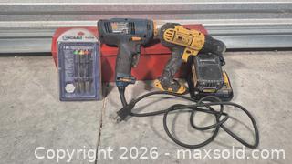 MaxSold Auction: Mixed Tool Lot: Ryobi, DeWalt, Kobalt & Misc Toolbox (11-25 pcs) - Cypress(Texas, USA) PARTNER MANAGED Downsizing Online Auction - Woodworth Drive
