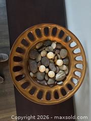 MaxSold Auction: Copper/Bronze Glass Decorative Bowl Centerpiece, Medium - Ottawa (Ontario, Canada) SELLER MANAGED Downsizing Online Auction - Cheverton Avenue