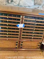 MaxSold Auction: Antique/Vintage Solid Wood Apothecary Multi-Drawer Chest - Los Angeles (California, USA) PARTNER MANAGED Downsizing Online Auction - Sapphire Drive