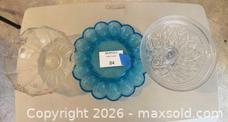 MaxSold Auction: Glass Bowls/Plate - Los Angeles (California, USA) PARTNER MANAGED Downsizing Online Auction - Sapphire Drive