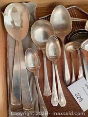 MaxSold Auction: Mixed Flatware & Serving Pieces with Mother-of-Pearl and Porcelain - Los Angeles (California, USA) PARTNER MANAGED Downsizing Online Auction - Sapphire Drive
