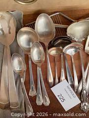 MaxSold Auction: Mixed Flatware & Serving Pieces with Mother-of-Pearl and Porcelain - Los Angeles (California, USA) PARTNER MANAGED Downsizing Online Auction - Sapphire Drive