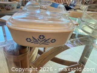 MaxSold Auction: Pyrex & CorningWare Bake/Casserole Dishes with Warming Tray  - Los Angeles (California, USA) PARTNER MANAGED Downsizing Online Auction - Sapphire Drive