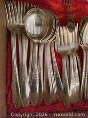 MaxSold Auction: Silver-Plated Ornate Floral Handle Flatware - Los Angeles (California, USA) PARTNER MANAGED Downsizing Online Auction - Sapphire Drive