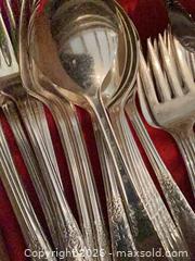 MaxSold Auction: Silver-Plated Ornate Floral Handle Flatware - Los Angeles (California, USA) PARTNER MANAGED Downsizing Online Auction - Sapphire Drive