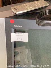 MaxSold Auction: Sony Trinitron 25–27 inch CRT TV - Los Angeles (California, USA) PARTNER MANAGED Downsizing Online Auction - Sapphire Drive