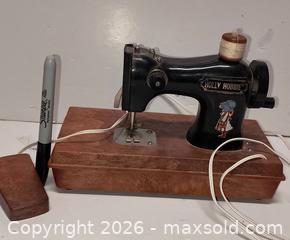 MaxSold Auction:  1975 Holly Hobbie toy sewing machine - Ottawa (Ontario, Canada) SELLER MANAGED Downsizing Online Auction - Farmington Avenue