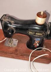 MaxSold Auction:  1975 Holly Hobbie toy sewing machine - Ottawa (Ontario, Canada) SELLER MANAGED Downsizing Online Auction - Farmington Avenue