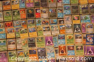 MaxSold Auction: Lot of 216 Pokemon cards  - Ottawa (Ontario, Canada) SELLER MANAGED Downsizing Online Auction - Farmington Avenue
