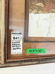 MaxSold Auction: Bev Doolittle Limited Edition Signed Framed Art Print - Saanich (British Columbia, Canada) PARTNER MANAGED Moving Online Auction - Valewood Trail