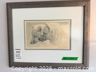 MaxSold Auction: Robert Bateman Limited Edition Numbered Wolves Framed Print - Saanich (British Columbia, Canada) PARTNER MANAGED Moving Online Auction - Valewood Trail