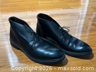MaxSold Auction: Allen Edmonds Black Chukka Leather Boots - Size 10.5 - Mississauga (Ontario, Canada) SELLER MANAGED Downsizing Online Auction - Sherwood Mills Boulevard