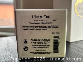 MaxSold Auction: Annick Goutal L’Ile Au Thé 100ml - Mississauga (Ontario, Canada) SELLER MANAGED Downsizing Online Auction - Sherwood Mills Boulevard
