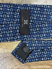 MaxSold Auction: Celine Silk Tie - Mississauga (Ontario, Canada) SELLER MANAGED Downsizing Online Auction - Sherwood Mills Boulevard