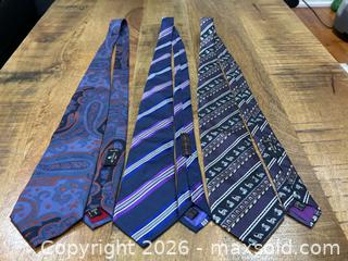 MaxSold Auction: Etro Silk Ties - Mississauga (Ontario, Canada) SELLER MANAGED Downsizing Online Auction - Sherwood Mills Boulevard