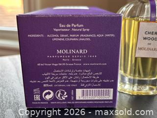 MaxSold Auction: Molinard Cher Wood 90ml Fragrance - Mississauga (Ontario, Canada) SELLER MANAGED Downsizing Online Auction - Sherwood Mills Boulevard
