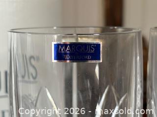 MaxSold Auction: Pair of Marquis by waterford Crystal Brookside Iced Beverage Glasses - Mississauga (Ontario, Canada) SELLER MANAGED Downsizing Online Auction - Sherwood Mills Boulevard