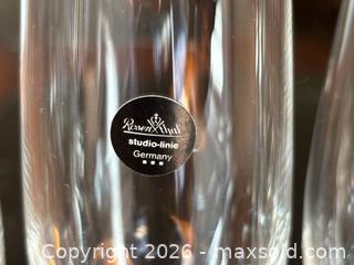 MaxSold Auction: Rosenthal Clarion set of 6 crystal champagne flutes - Mississauga (Ontario, Canada) SELLER MANAGED Downsizing Online Auction - Sherwood Mills Boulevard