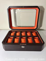 MaxSold Auction: Wolf Windsor 10 pc watch box - Mississauga (Ontario, Canada) SELLER MANAGED Downsizing Online Auction - Sherwood Mills Boulevard