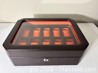 MaxSold Auction: Wolf Windsor 10 pc watch box - Mississauga (Ontario, Canada) SELLER MANAGED Downsizing Online Auction - Sherwood Mills Boulevard