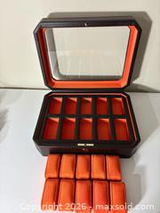 MaxSold Auction: Wolf Windsor 10 pc watch box - Mississauga (Ontario, Canada) SELLER MANAGED Downsizing Online Auction - Sherwood Mills Boulevard