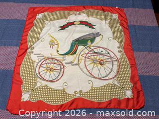 MaxSold Auction: Gucci Vintage Silk Scarf - Mississauga (Ontario, Canada) SELLER MANAGED Downsizing Online Auction - Sherwood Mills Boulevard