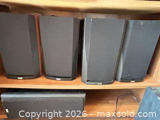 MaxSold Auction: B&W ASW1000 Powered Subwoofer & Satellite 5.1 Speaker Set - Vaughan (Ontario, Canada) SELLER MANAGED Downsizing Online Auction - Faye Court