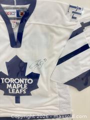 MaxSold Auction:    Curtis Joseph Framed Toronto Maple Leafs CCM Jersey — Autographed - Vaughan (Ontario, Canada) SELLER MANAGED Downsizing Online Auction - Faye Court