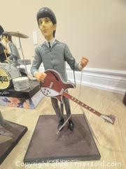 MaxSold Auction: The Beatles Licensed 4-Figure Collectible Set with Instruments - Vaughan (Ontario, Canada) SELLER MANAGED Downsizing Online Auction - Faye Court