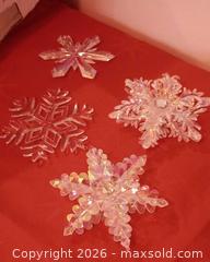 MaxSold Auction: Christmas Decor Lot Incl. Glass Moons & Rainbow Icicles - Hamilton (Ontario, Canada) SELLER MANAGED Estate Sale Online Auction - East 35th Street