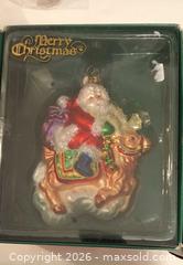 MaxSold Auction: Hand Blown Glass Holiday Ornaments  - Hamilton (Ontario, Canada) SELLER MANAGED Estate Sale Online Auction - East 35th Street