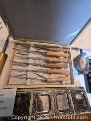 MaxSold Auction: Lot Mixed Vintage Mid-Century Serving Sets  - Hamilton (Ontario, Canada) SELLER MANAGED Estate Sale Online Auction - East 35th Street
