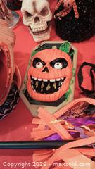 MaxSold Auction: Mixed Halloween Decorations Lot - Ceramic Witch Head, Skulls, Cats - Hamilton (Ontario, Canada) SELLER MANAGED Estate Sale Online Auction - East 35th Street