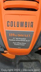 MaxSold Auction: Columbia Gas Powered Self Propelled Lawmower - Janetville (Ontario, Canada) SELLER MANAGED Charity/Fundraising Online Auction - Janetville Road