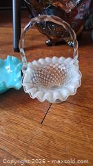 MaxSold Auction:  Carnival & Milk Glass Candy Dish, Punch Bowl & Mugs Lot B - Catasauqua (Pennsylvania, USA) Estate Sale Online Auction - American Street