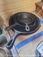 MaxSold Auction: Cast Iron Skillets, Various Sizes B - Catasauqua (Pennsylvania, USA) Estate Sale Online Auction - American Street