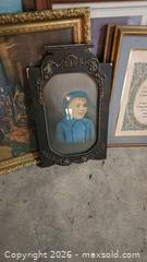 MaxSold Auction: Framed Winter Covered Bridge & Portrait Prints, Signed 1967 B - Catasauqua (Pennsylvania, USA) Estate Sale Online Auction - American Street