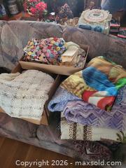 MaxSold Auction: Vintage Assorted Linens, Doilies & Handkerchiefs Collection A - Catasauqua (Pennsylvania, USA) Estate Sale Online Auction - American Street