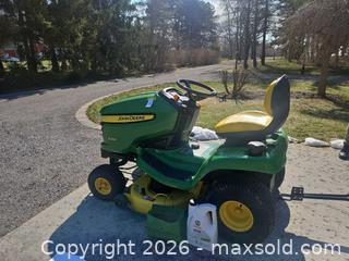 MaxSold Auction: John Deere X300 Riding Lawn Tractor (Kawasaki Engine) - Prince Edward (Ontario, Canada) PARTNER MANAGED Moving Online Auction - County Road 7