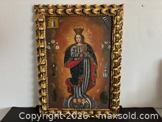 MaxSold Auction: Original Signed Religious Oil Painting - North Vancouver (British Columbia, Canada) PARTNER MANAGED Downsizing Online Auction - 14th Street West