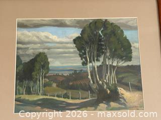 MaxSold Auction: Signed J.N Kilgour 1940 Oil Painting - North Vancouver (British Columbia, Canada) PARTNER MANAGED Downsizing Online Auction - 14th Street West