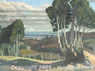 MaxSold Auction: Signed J.N Kilgour 1940 Oil Painting - North Vancouver (British Columbia, Canada) PARTNER MANAGED Downsizing Online Auction - 14th Street West