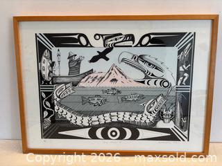 MaxSold Auction: Xwalactun 'Hoy-Chex-A' Artist Proof - North Vancouver (British Columbia, Canada) PARTNER MANAGED Downsizing Online Auction - 14th Street West