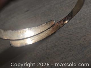 MaxSold Auction: 925 David Andersen Sterling Silver Textured Cuff Bangle Bracelet and other bracelets  - Los Angeles (California, USA) PARTNER MANAGED Moving Online Auction - W 36th Street (CONDO)