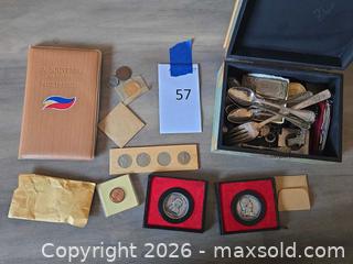 MaxSold Auction: Coins, Foreign money, Stamps, Jewelry and more! - Los Angeles (California, USA) PARTNER MANAGED Moving Online Auction - W 36th Street (CONDO)