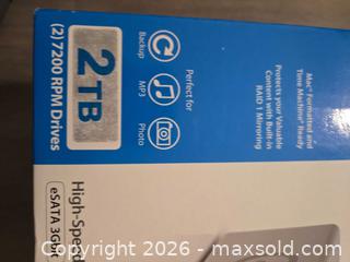 MaxSold Auction: G-SAFE 2TB High Performance RAID protected storage system - Los Angeles (California, USA) PARTNER MANAGED Moving Online Auction - W 36th Street (CONDO)