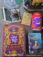 MaxSold Auction: Ghost POKEMON Lot! Japan Exclusives, Pokémon Center exclusives, Gengar - Los Angeles (California, USA) PARTNER MANAGED Moving Online Auction - W 36th Street (CONDO)