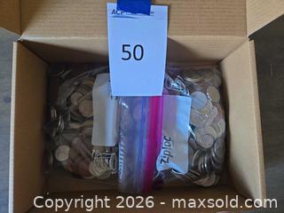 MaxSold Auction: Heavy Lot of Foreign Coins  - Los Angeles (California, USA) PARTNER MANAGED Moving Online Auction - W 36th Street (CONDO)