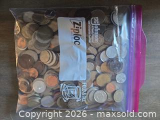 MaxSold Auction: Heavy Lot of Foreign Coins - Los Angeles (California, USA) PARTNER MANAGED Moving Online Auction - W 36th Street (CONDO)